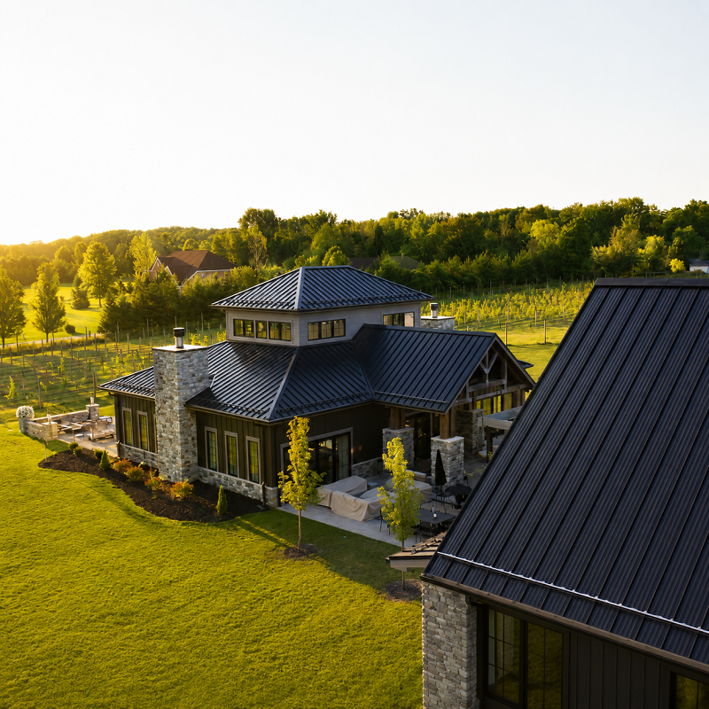 Standing Seam Steel Roofing Panels (3)